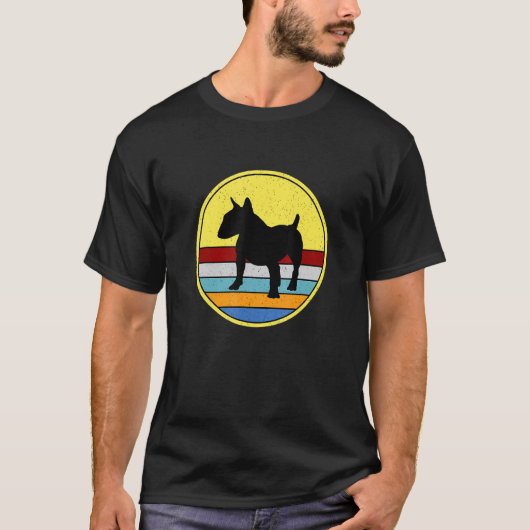Bull Terrier Hond Canine Terrier T-shirt (Voorkant)