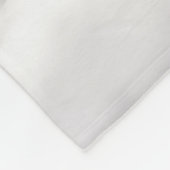 Bull Terrier Hond in Sneeuw Kerstmis Fleece Deken (Hoek)