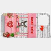 Bull Terrier hond kussende booth Valentijnsdag Case-Mate iPhone Case (Achterkant (horizontaal))