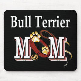 Bull Terrier Hond MOEDER Muismat