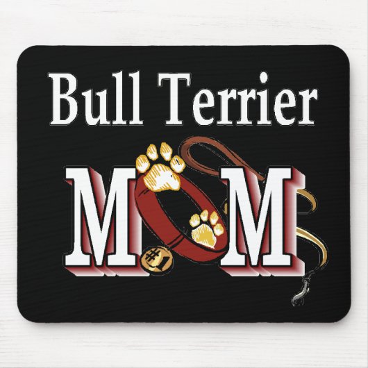 Bull Terrier Hond MOEDER Muismat (Voorkant)