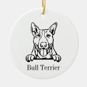 Bull Terriër hond ornament