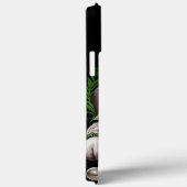 Bull Terrier Hond Rijdt op Fiets St. Patrick's Dag Case-Mate iPhone Case (Achterkant / Rechts)