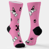 Bull terrier hond vrouwen sokken (Gebogen)