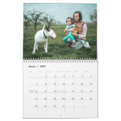 Bull Terrier kalender 2026 (Mar 2027)