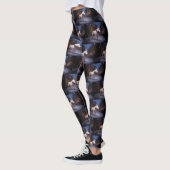 Bull Terrier Kerstfeest Seizoen Leggings (Links)