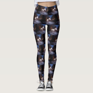 Bull Terrier Kerstfeest Seizoen Leggings