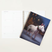 Bull Terrier Kerstfeest Seizoen Planner (Display)