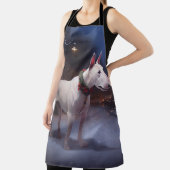 Bull Terrier Kerstfeest Seizoen Schort (Insitu)