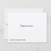 Bull Terrier-kerstkaart glimlachen (Achterkant)