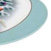 Bull Terrier Kerstmis Snijplank (Hoek)