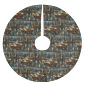 Bull Terrier Kerstvakantie Kerstboom Rok (Voorkant)