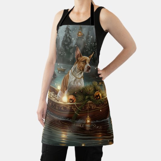 Bull Terrier Kerstvakantie Schort (Insitu)