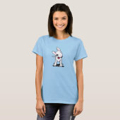 Bull Terrier KiniArt T-shirt (Voorkant volledig)