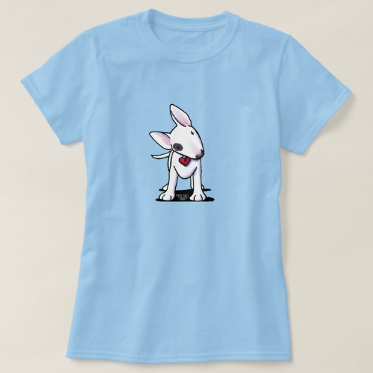 Bull Terrier KiniArt T-shirt (Design voorkant)