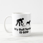 Bull Terrier Koffiemok (Links)