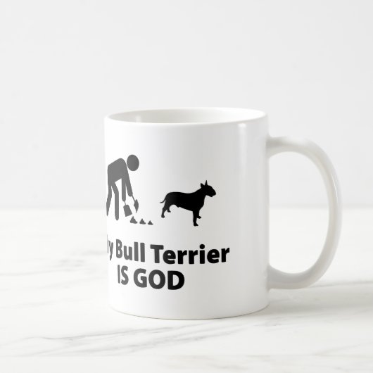 Bull Terrier Koffiemok (Rechts)