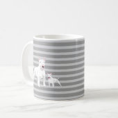 Bull Terrier Koffiemok (Voorkant links)
