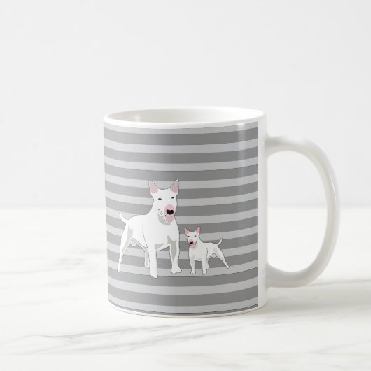 Bull Terrier Koffiemok (Rechts)