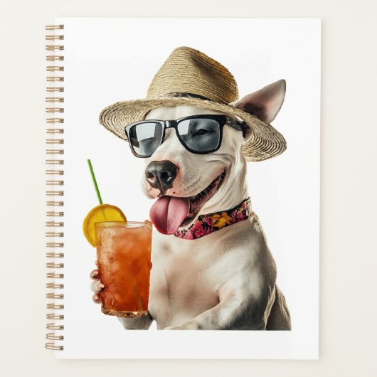 Bull Terrier Kopie Planner (Voorkant)