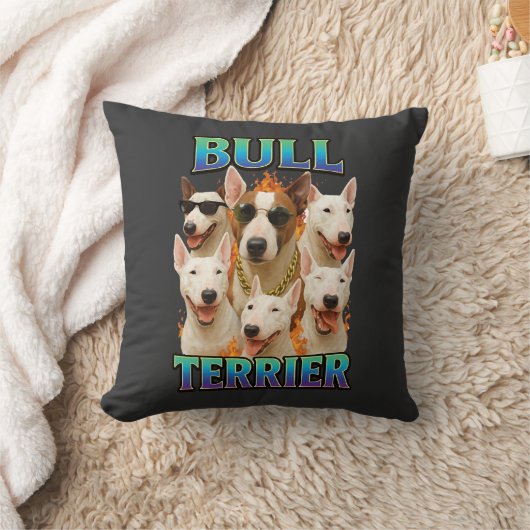 Bull Terrier Kussen (Deken)