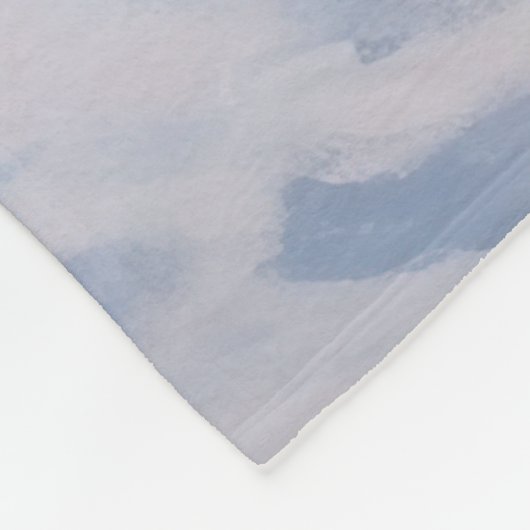 Bull Terrier Laat het sneeuwen Kerstmis Fleece Deken (Hoek)