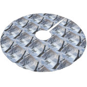 Bull Terrier Laat het sneeuwen Kerstmis Kerstboom Rok (Gekanteld)