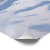 Bull Terrier Laat het sneeuwen Kerstmis Perfect Poster (Hoek)