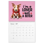 Bull Terrier-leven Kalender (Feb 2027)