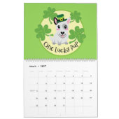 Bull Terrier-leven Kalender (Mar 2027)