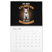 Bull Terrier-leven Kalender (Jan 2027)