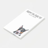 Bull Terrier liefhebber Post-it® Notes (Schuin)