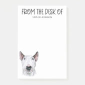 Bull Terrier liefhebber Post-it® Notes (Voorkant)
