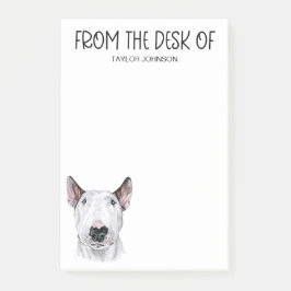 Bull Terrier liefhebber Post-it® Notes
