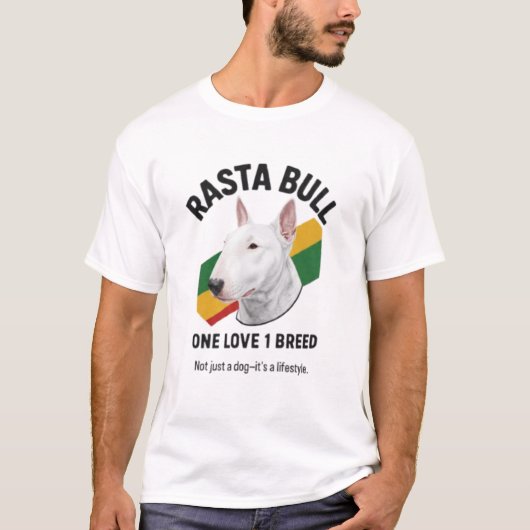 Bull Terrier Liefhebber T-Shirt (Voorkant)