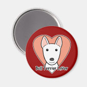 Bull Terrier Lover Magneet (Voorkant / Achterkant)
