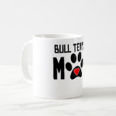 Bull Terrier Mam Koffiemok (Voorkant links)