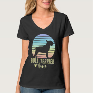 Bull Terrier Mama English Bull Terrier Dog Mam T-shirt