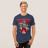 Bull Terrier Martial Arts ElitE Tri-Blend Shirt (Voorkant volledig)