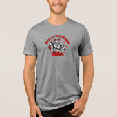 Bull Terrier Martial Arts ElitE Tri-Blend Shirt (Voorkant)