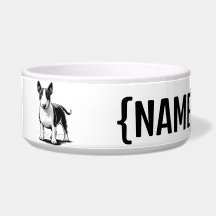 Bull Terrier met NAAM Bowls
