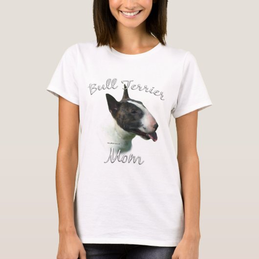 Bull Terrier Moeder 2 T-shirt (Voorkant)