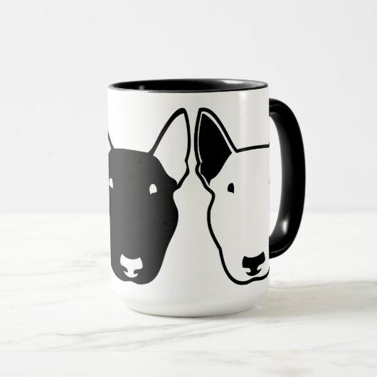 Bull Terrier-Mok Mok (Voorkant rechts)