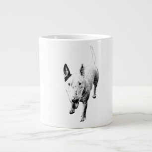 Bull Terrier Mok – Zielvolle Pit, Vooraan en in he