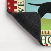 Bull Terrier Muismat (Hoek)