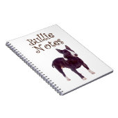 Bull Terrier Notitieboek (Rechterzijde)