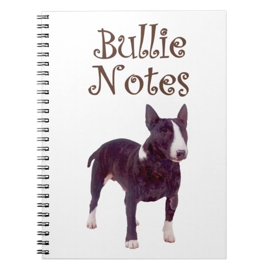 Bull Terrier Notitieboek (Voorkant)