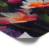 Bull Terrier op een peddel: Een Schilderachtig avo Poster (Hoek)