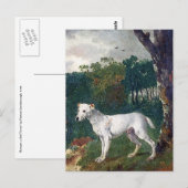 Bull Terrier Painting -  beeldende kunst Briefkaart (Voorkant / Achterkant)