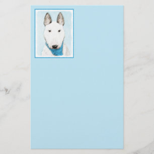 Bull Terrier Painting - Cute Original Dog Art